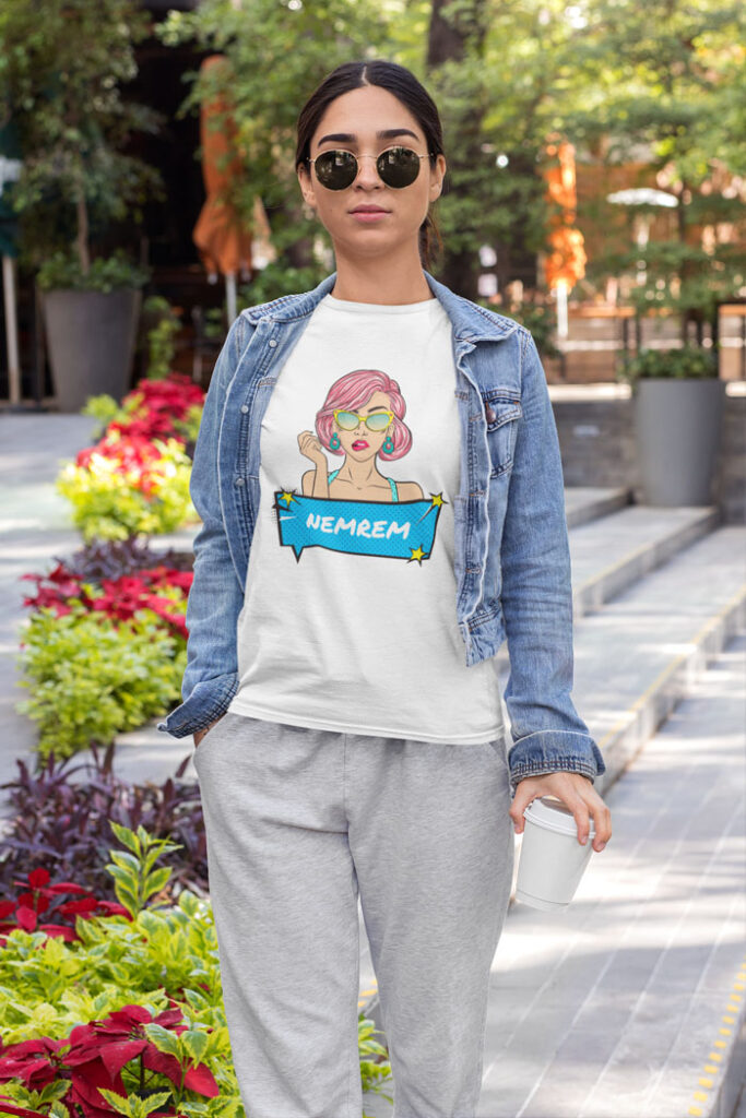 Majca s natpisom: Nemrem