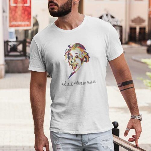 Majica Mašta je važnija od znanja
