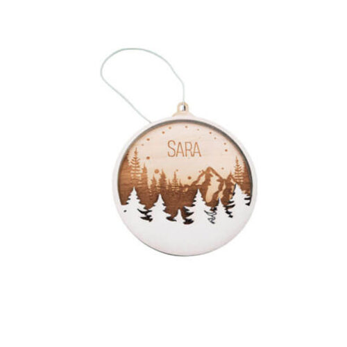 Božićna kuglica s imenom