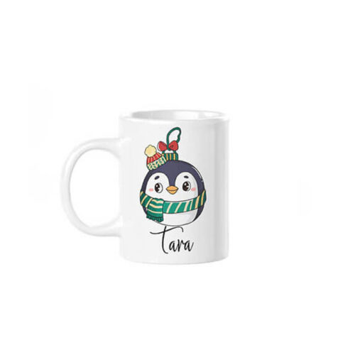 Božićna šalica pingvin