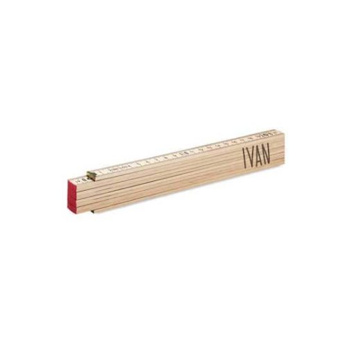 Personalizirani drveni metar s tvojim imenom