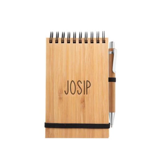 Personalizirani notes s imenom i pekalom