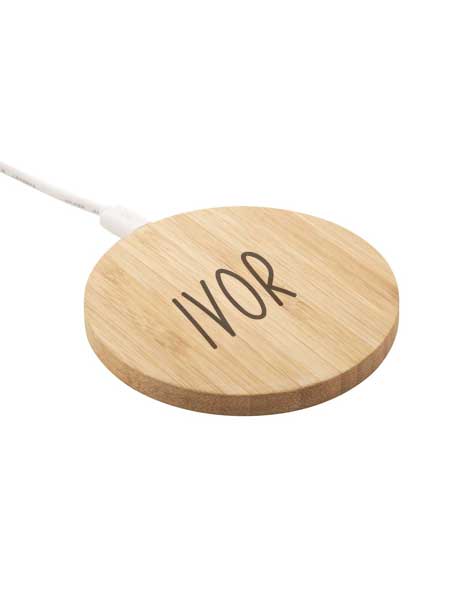 Personalizirani wireless punjač s imenom